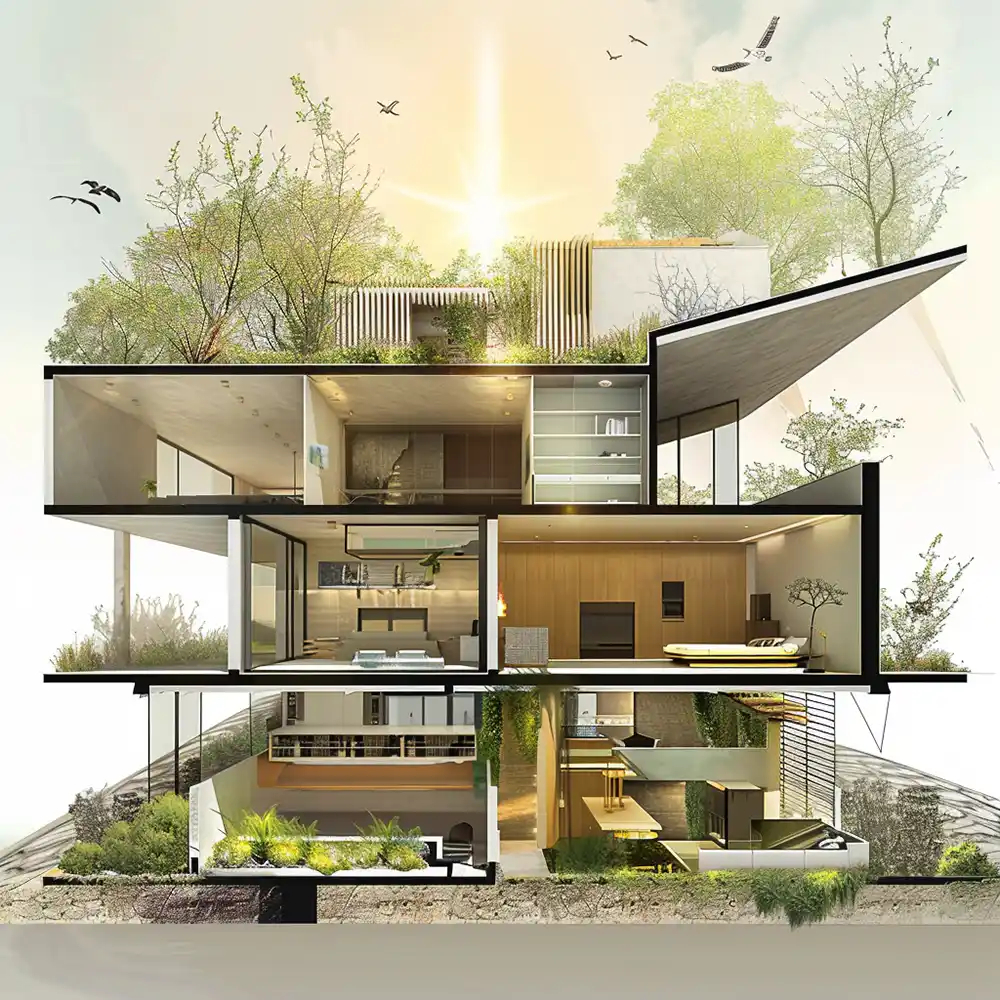 Studio Floema - Bolsena - Principi - Progettazione bioclimatica